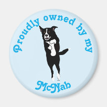 Personalizado Saltando McNab Magnet