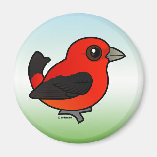 Imán Personalizado Scarlet Tanager
