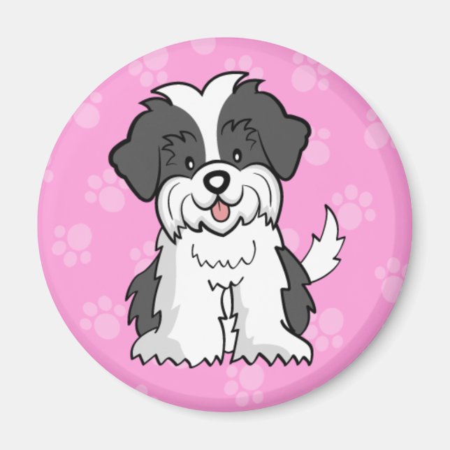 Imán Personalizado ShihTzu Magnet (Frente)