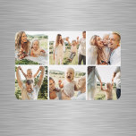 Imán Personalizado simple moderno 6 Collage de fotos<br><div class="desc">Añada un toque personal a su espacio con nuestro Moderno y sencillo imán de Collage de fotos de 6 Personalizados. Este elegante imán le permite mostrar seis de sus fotos favoritas, creando un diseño único y significativo. Perfecto para su refrigerador, casillero o cualquier superficie magnética, combina funcionalidad con un toque...</div>