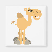 Personalizado sonriente Camel Magnet