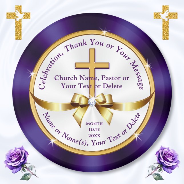 Imán Personalizado, souvenirs de la iglesia para cualqu (Church anniversary party favors. Big BULK Discounts on these Church Magnets. Christian Magnets. )
