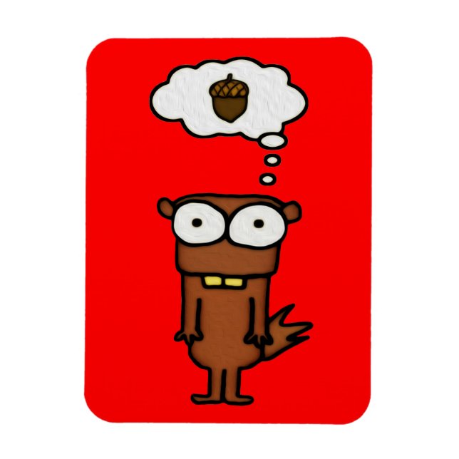 Imán Personalizado Squirrel (Vertical)