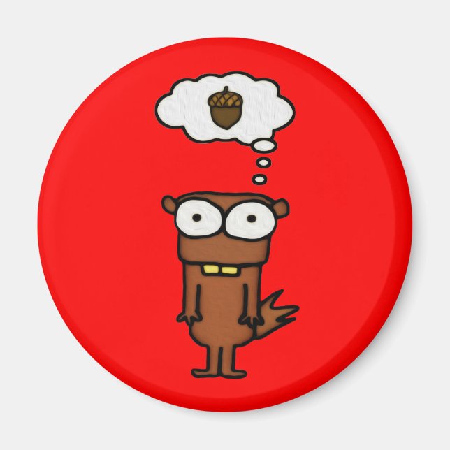 Imán Personalizado Squirrel (Frente)