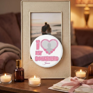 Imán Personalizado Te Amo Mi Novio – Agregar Foto y Nom