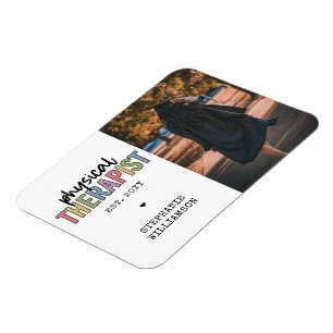 Imán Personalizado Terapia física PT Regalos de graduac