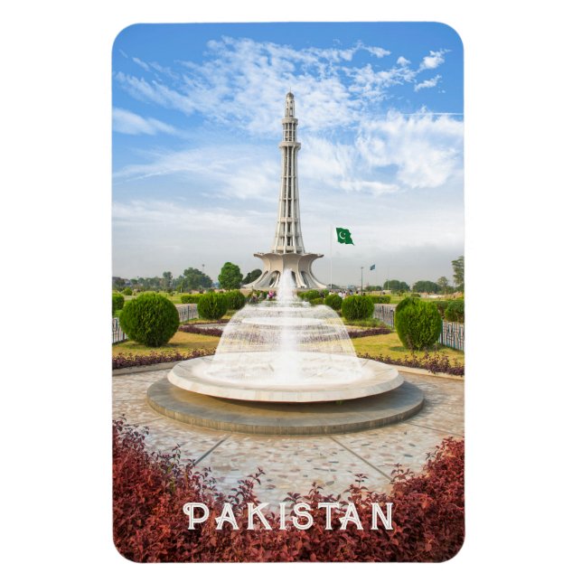Imán Personalizado Texto Pakistán (Vertical)