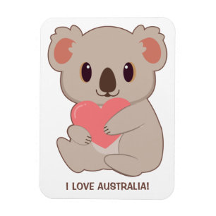 Imán Personalizado Textos Amar Koala