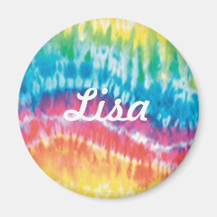 Imán Personalizado Tie Dye Magnet