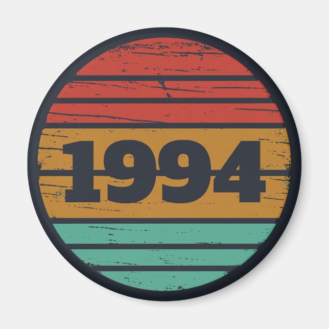 Imán Personalizado Treinta fiesta de 30 años (Frente)