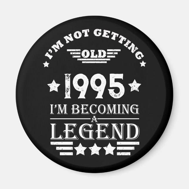 Imán Personalizado Treinta fiesta de 30 años (Frente)