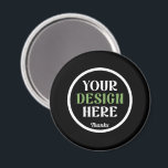 Imán personalizado, único, elegante y minimalista<br><div class="desc">Este diseño es accesible para todos. Siéntase libre de personalizar el logotipo,  imágenes,  texto y colores según sus preferencias. Muchas gracias.</div>