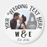 Personalizado Vintage Texto Fridge Magnet Favorito