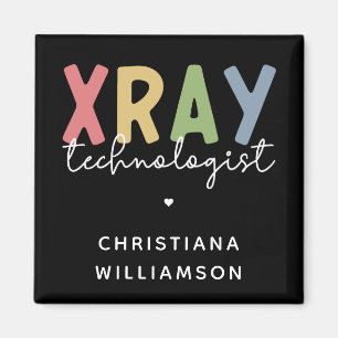 Imán Personalizado Xray Technologist X-ray Tech Gifts