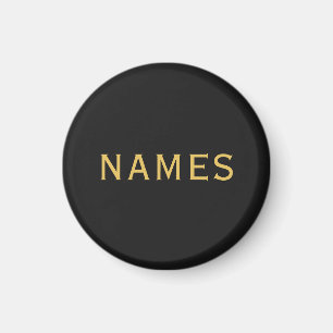 Imán Personalizados con apellido o apodo en ellos