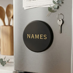 Imán Personalizados con apellido o apodo en ellos