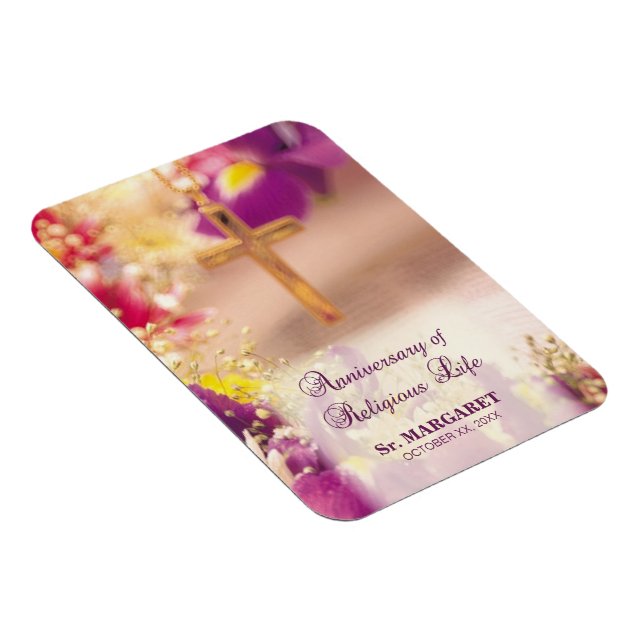 Imán Personalizar, Aniversario Vida Religiosa, Nun (Lado Derecho)