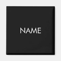 Personalizar con nombre, texto minimalista blanco