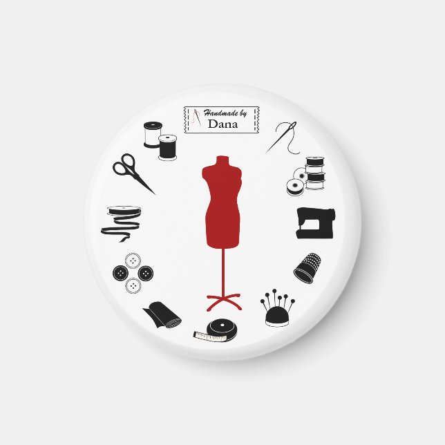 Imán Personalizar de la etiqueta (Frente)