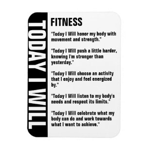 Imán Personalizar de recordatorio de los objetivos de a