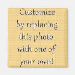 Imán ¡personalizar Esto! Añadir tu arte o fotografía