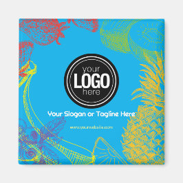 Imán Personalizar negocio | Empresa de frutas tropicale