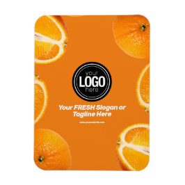 Imán Personalizar negocio | Empresa Naranja