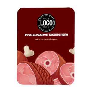 Imán Personalizar negocio Tienda de carniceros