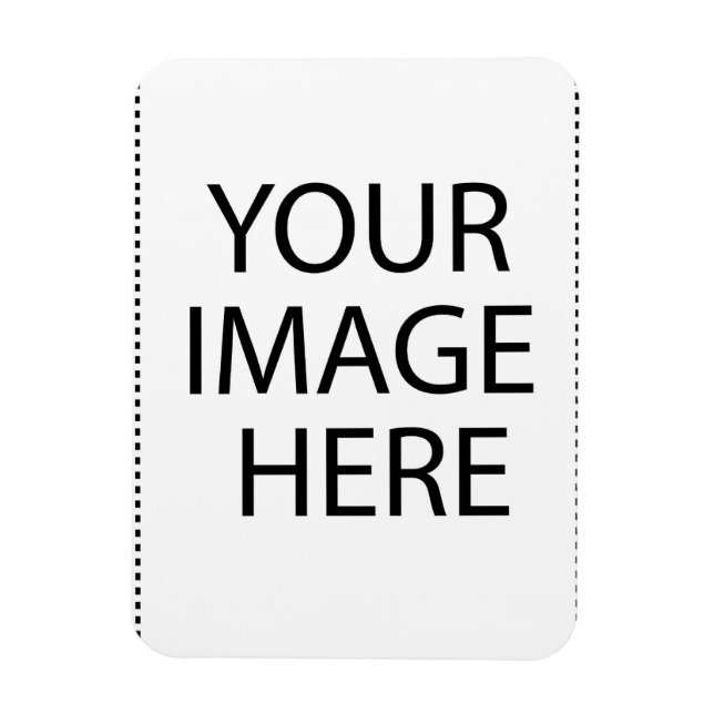 Imán Personalizar tu propia tarjeta (Vertical)