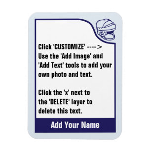 Imán Personalizar Tu Propio Magnet De Tarjeta Comercial