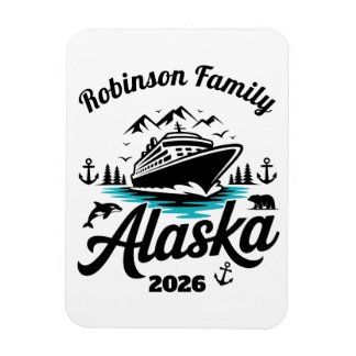 Imán Personalized Alaska Cruise Door Marker