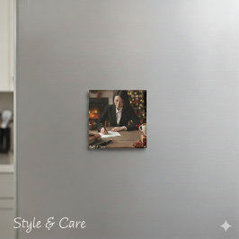 Imán Personalized Business Logo or Image Square