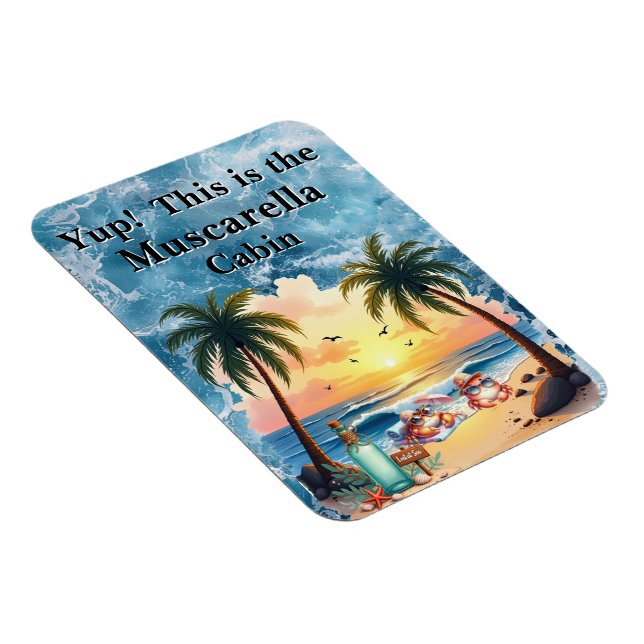 Imán Personalized Cruise Cabin Door (Lado Derecho)