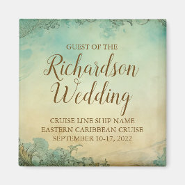 Imán Personalized Cruise Wedding Guest Keepsake