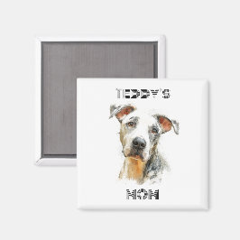 Imán Personalized Dog Mom Magnet | Custom Gift