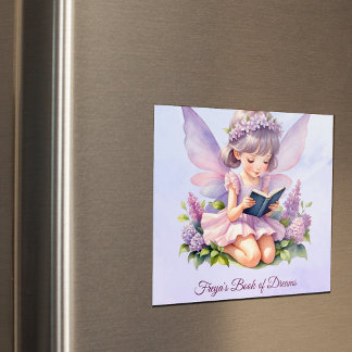 Imán Personalized Fairy Art Freya Dreams Magnet
