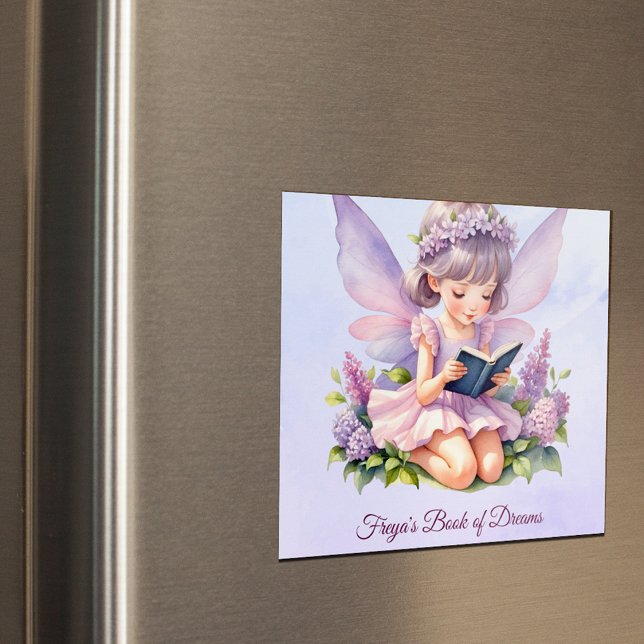 Imán Personalized Fairy Art Freya Dreams Magnet (Subido por el creador)