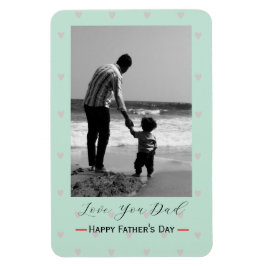 Imán Personalized Father’s Day Photo Fridge Magnet