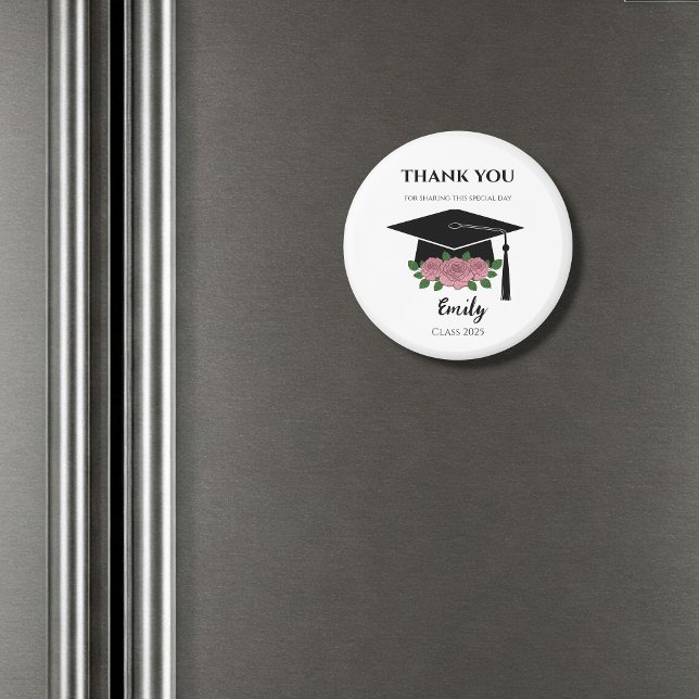 Imán Personalized graduation favors with magnet (Subido por el creador)