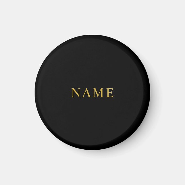 Imán Personalized Magnet Featuring Your Custom Name Des (Frente)