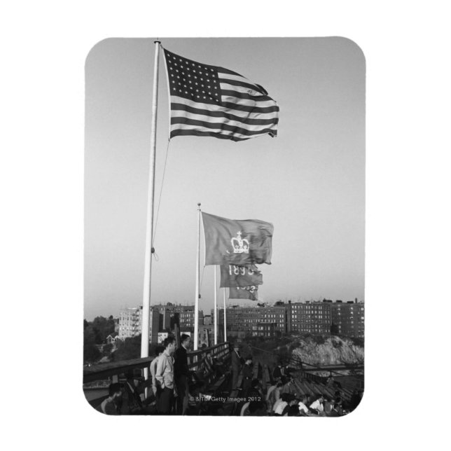 Imán Personas en Bleachers (Vertical)