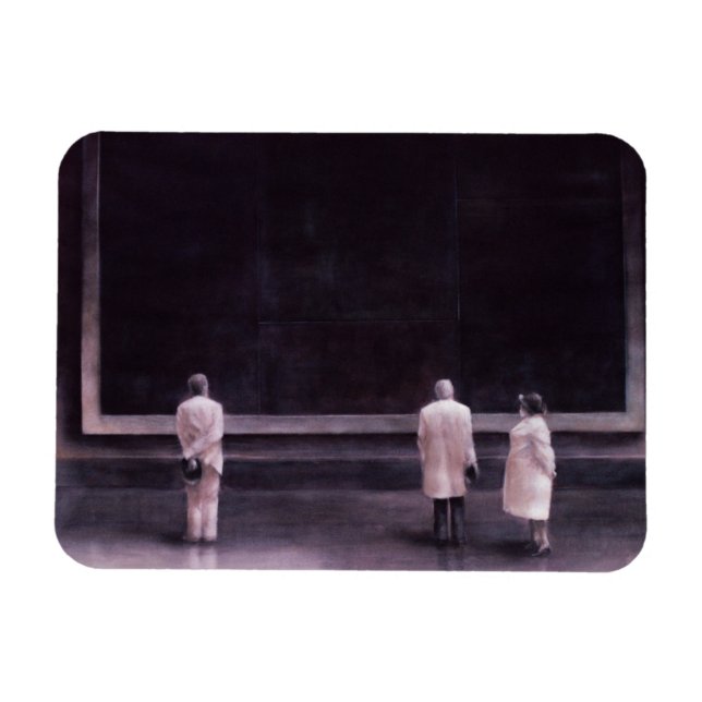 Imán Personas en una exposición de 1990