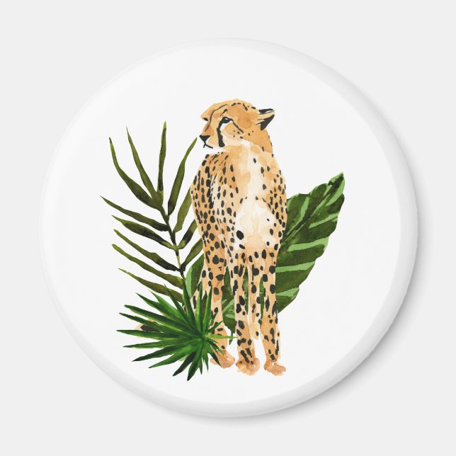 Imán Perspectiva de Cheetah (Frente)