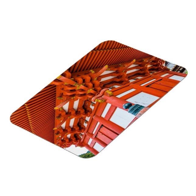 Imán Perspectiva de Pagoda de abajo hacia arriba, Miyaj (Lado Izquierdo)