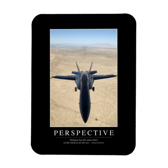 Imán Perspectiva: Inspiradora cita 1 (Vertical)