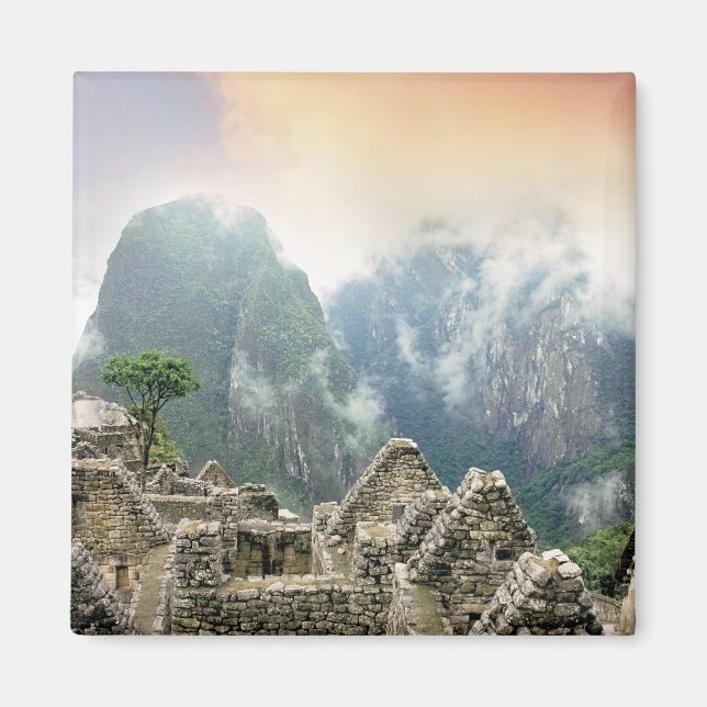 Imán Perú, Machu Picchu, la antigua ciudad perdida de (Frente)