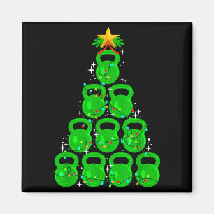 Imán Pesa Rusa en Forma de Árbol de Navidad Fitness Gim