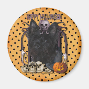 Imán Pesadilla de Halloween - Cairn Terrier - Rosco