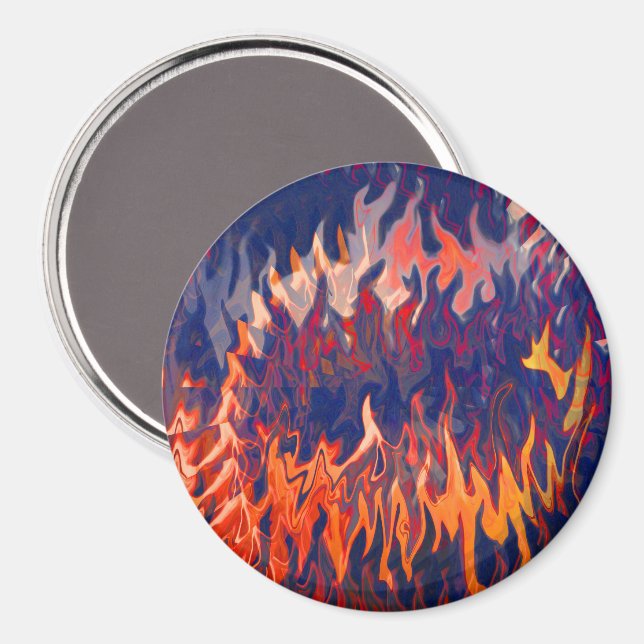 Imán Pesadillas de un bombero. (Anverso/Reverso)