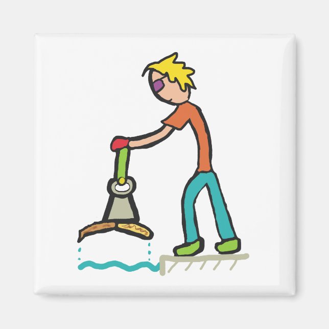 Imán Pesca de imanes (Frente)